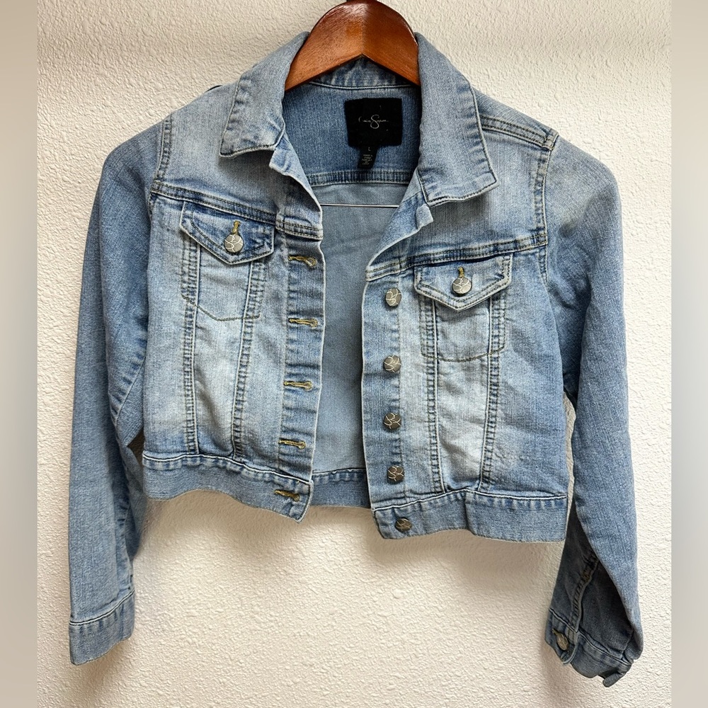 Cropped Jean Jacket